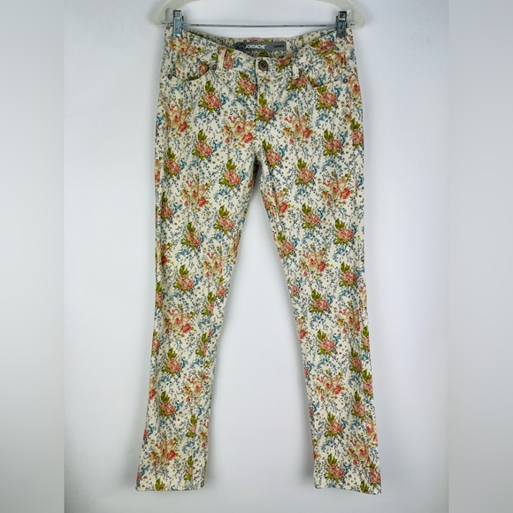 Jordache Denim - Jordache Floral Print Skinny Jeans Size 4